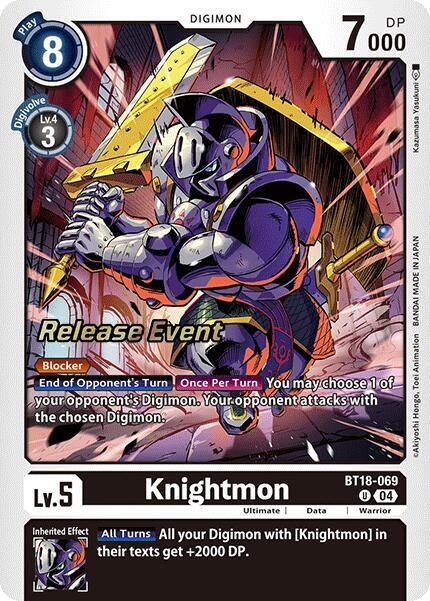 Knightmon - BT18-069 - U - Foil